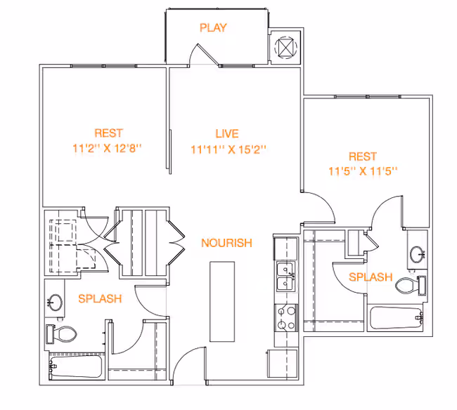 Unit 2205 2205 floor plan